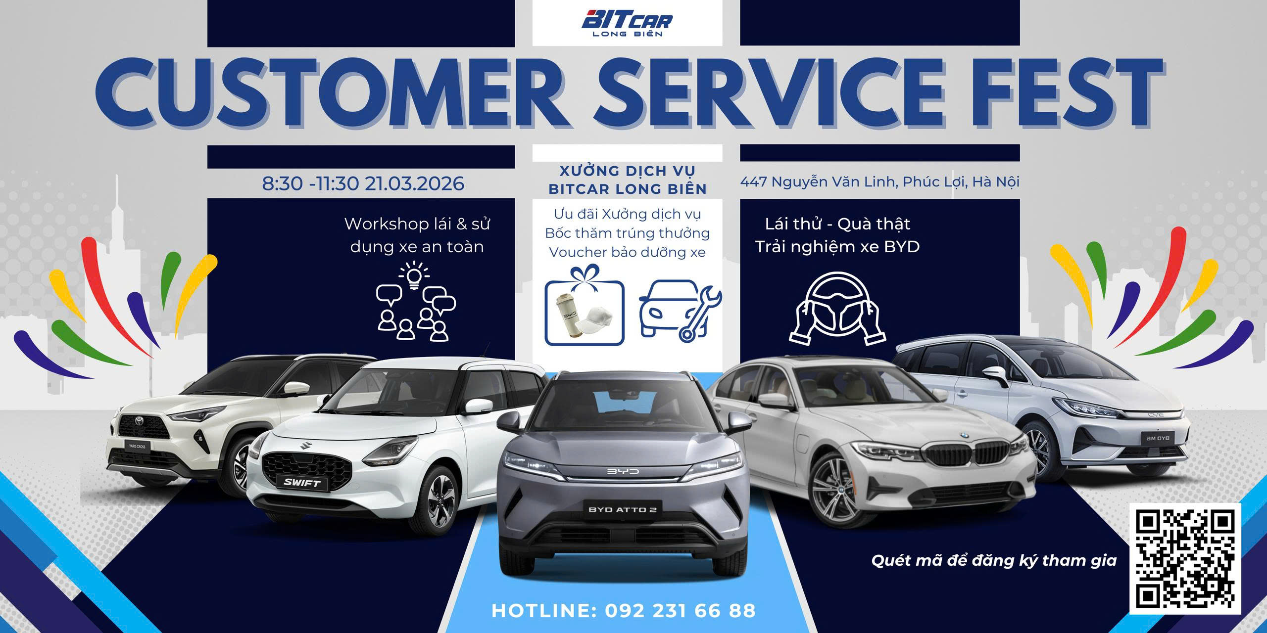 sự kiện lái thử xe BYD